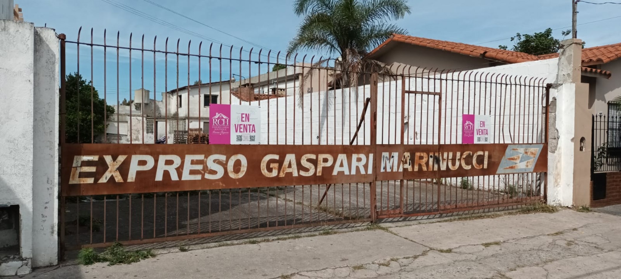 LOTE EN AVENIDA